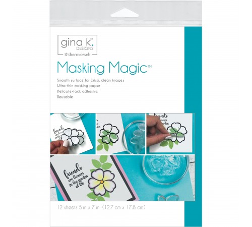 Masking Magic - Gina K. Design - 12 feuilles 5 x 7 po